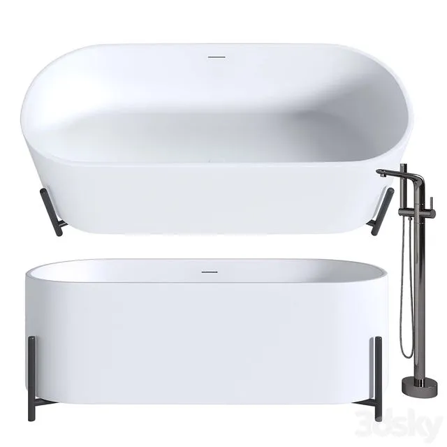 Bathtub NT303 Amiata 3D Model