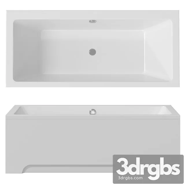 Bathtub Ravak Formy 01 3D Model Download