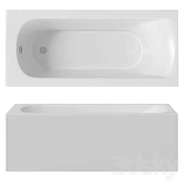 Bathtub Riho MIAMI 3D Model