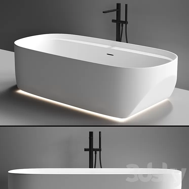 Bathtub SLED by ANTONIO LUPI 3D Model Free Download Bathtub SLED by ANTONIO LUPI 3D Model Free Download