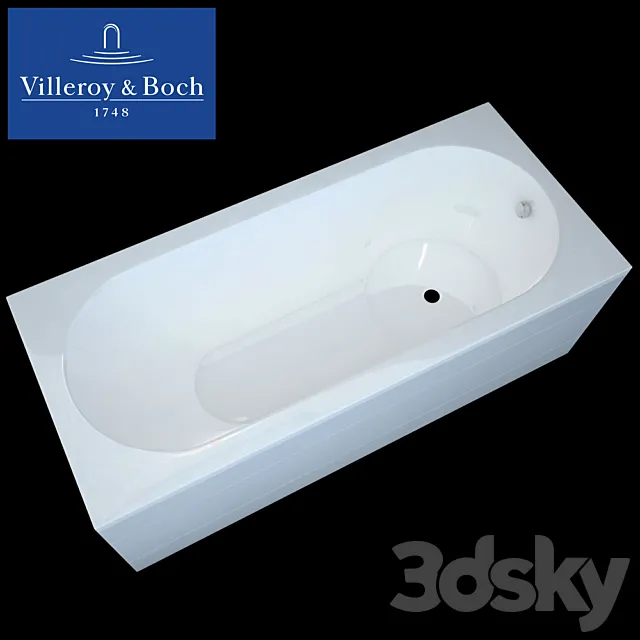 Bathtub Villeroy & Boch Libra 3DModel