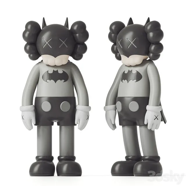 Batman Kaws 3D Model Batman Kaws 3D Model