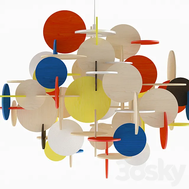 Bau Pendant Normann Copenhagen 3D Model Bau Pendant Normann Copenhagen 3D Model