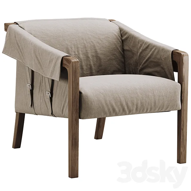 Bauer Armchair 3DModel