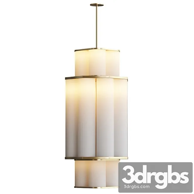 Bauer chandelier 01 white brown von roll & hill 3D Model Download Bauer chandelier 01 white brown von roll & hill 3D Model Download