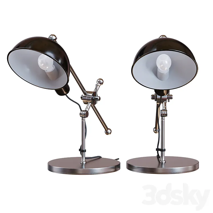 Bauhaus Table lamp SF 27 3D Model Free Download Bauhaus Table lamp SF 27 3D Model Free Download