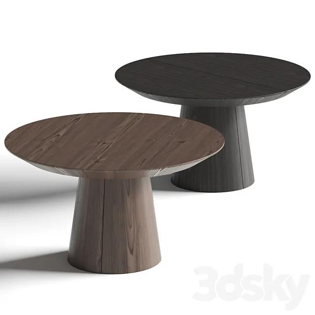 Bauline Rondo Dining Table 3D Model