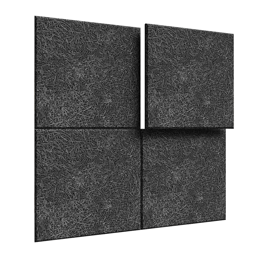 BAUX – Acoustic panel Wood Wool Square Large 3D Model