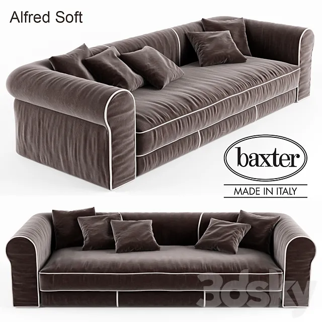 baxter Alfred Soft 3D Model baxter Alfred Soft 3D Model