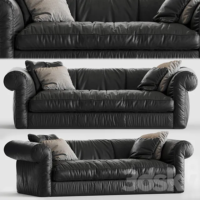 BAXTER ALFRED SOFT LEATHER 3D Model