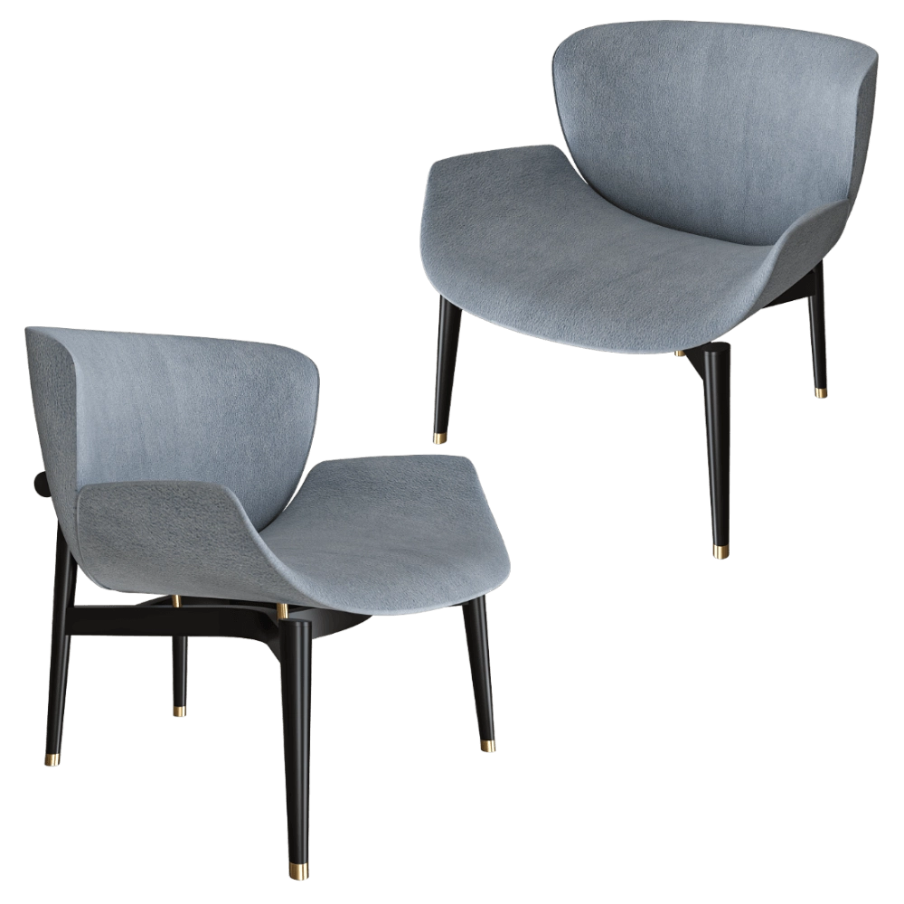 BAXTER – Armchair Jorgen 3D Model