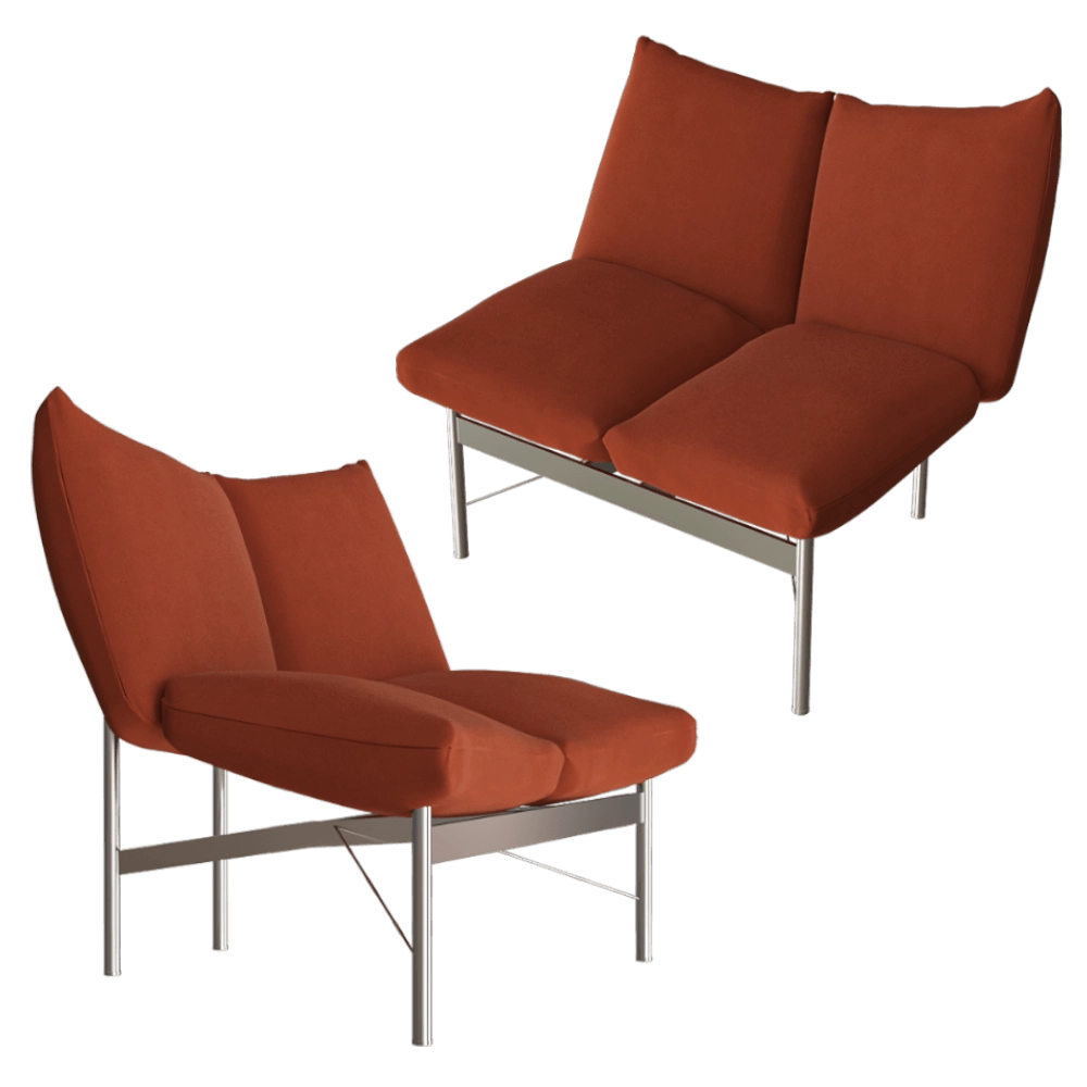 BAXTER – Armchair Pillow 3D Model