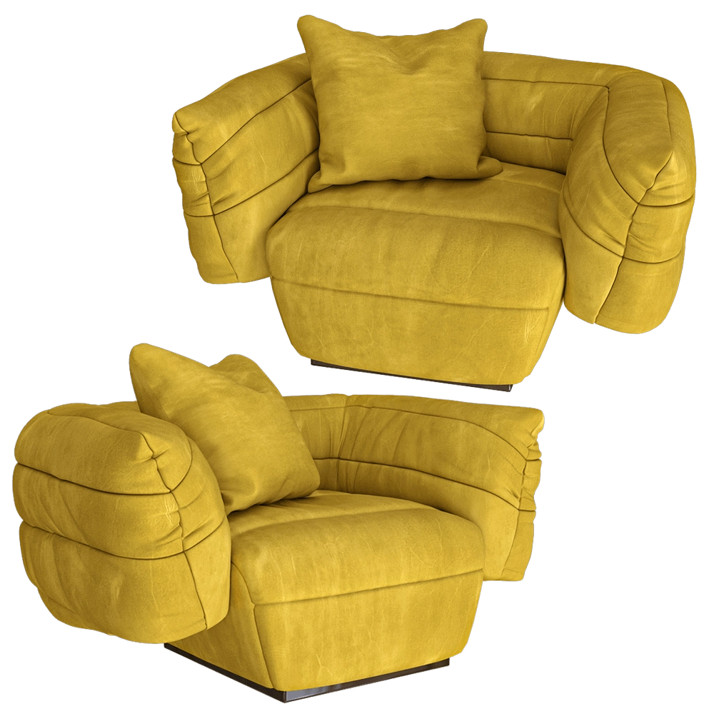 BAXTER – Armchair Tactile 3D Model BAXTER – Armchair Tactile 3D Model