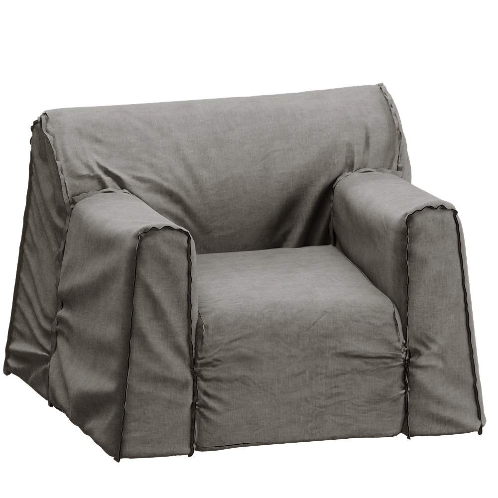 BAXTER – Armchair Taipei 3D Model