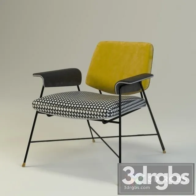 Baxter Bauhaus Chair 3D Model Download