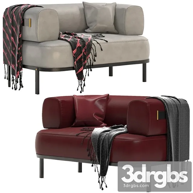 Baxter belt arm chair