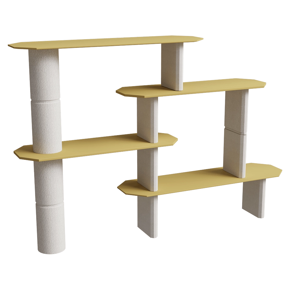 BAXTER – Bookcase Azzal 3D Model