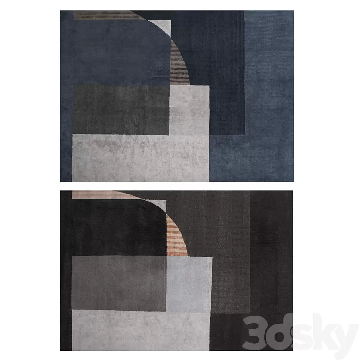 Baxter Borderland Carpets 3D Model