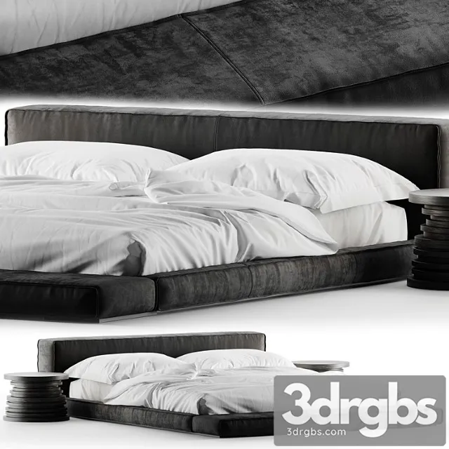 Baxter budapest bed 2 3D Model Download Baxter budapest bed 2 3D Model Download
