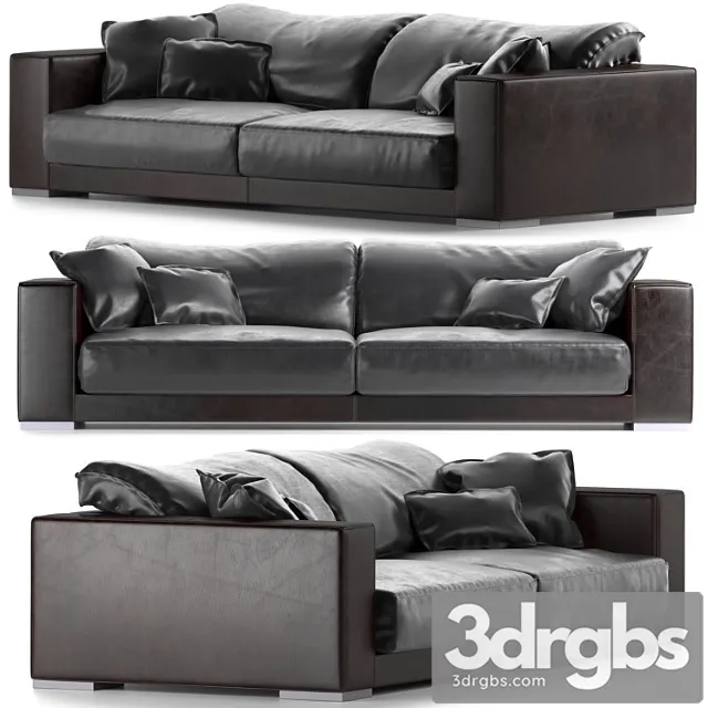Baxter budapest sofa 2 3D Model Download Baxter budapest sofa 2 3D Model Download