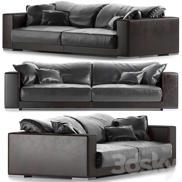 Baxter Budapest Sofa 3DModel Baxter Budapest Sofa 3DModel