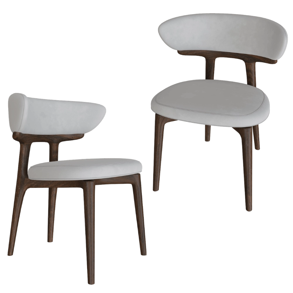 BAXTER – Chair Clotilde 3D Model