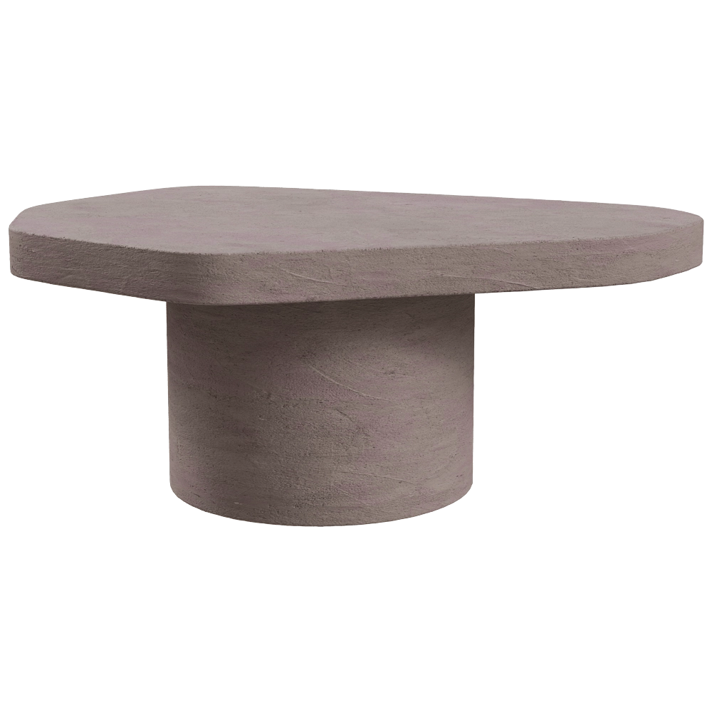 BAXTER – Coffee table Bao 90 3D Model