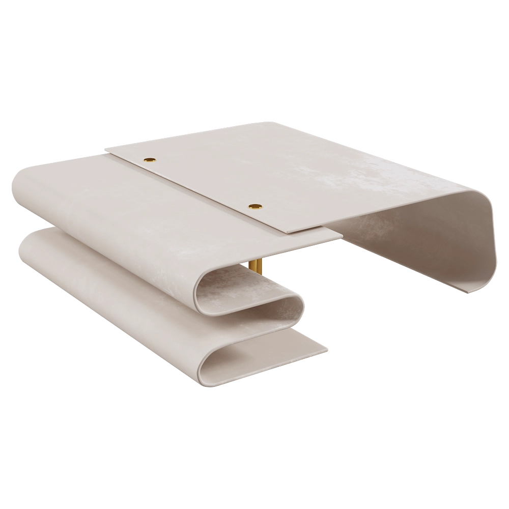 BAXTER – Coffee table Dune 120 3D Model