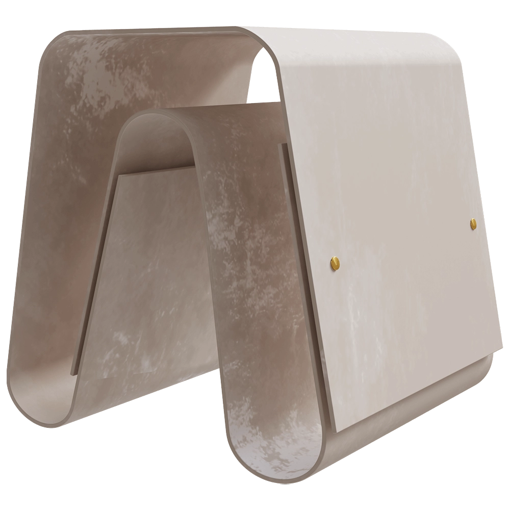 BAXTER – Coffee table Dune 3D Model