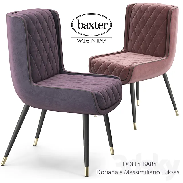 Baxter Dolly baby chair 3D Model