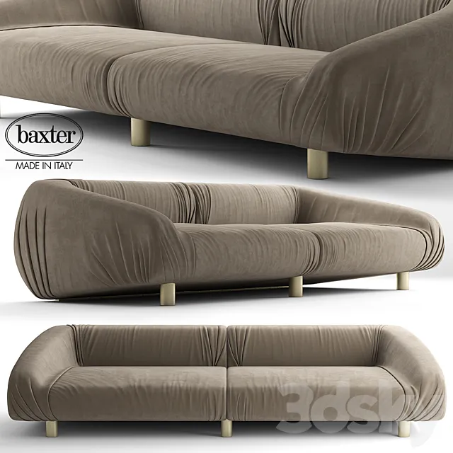 baxter fold sofa 3D Model baxter fold sofa 3D Model