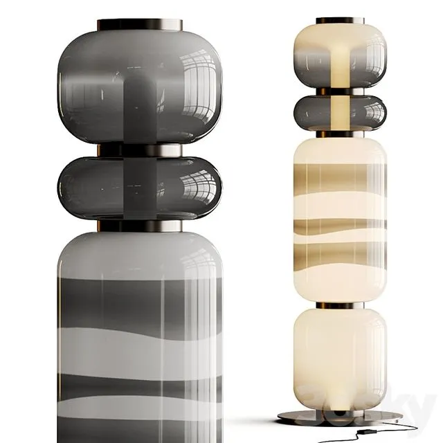 Baxter Haiku Floor Lamp 3D Model