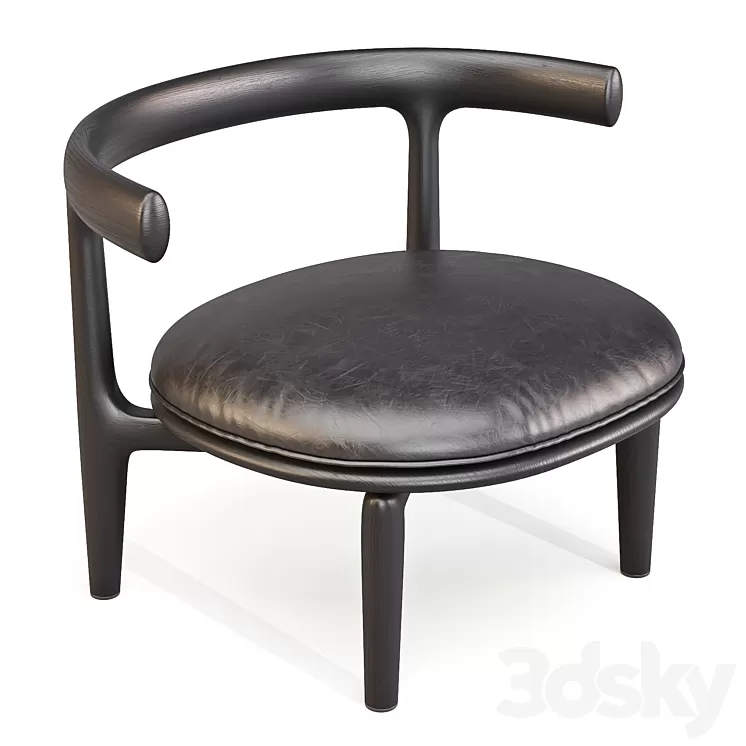 Baxter: Himba – Little Arm Chair 3D Model Free Download