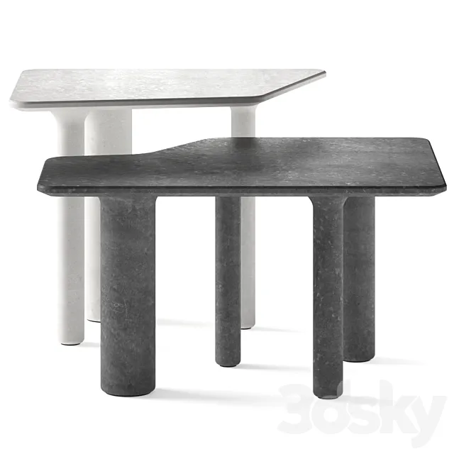 Baxter Java Coffee Tables 3DModel