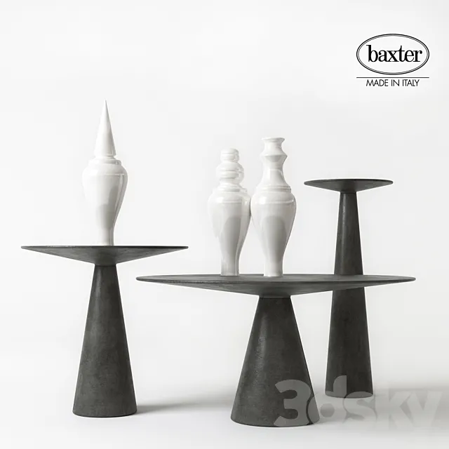 BAXTER JOVE coffee tables outdoor 3D Model