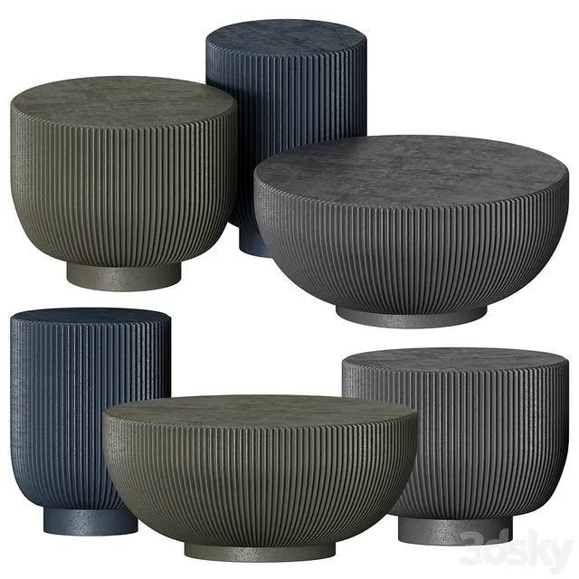 Baxter Juno Coffee Table 3D Model