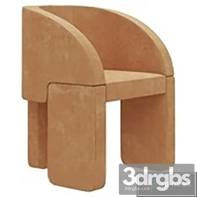 Baxter Lazybones Chair 3D Model Download