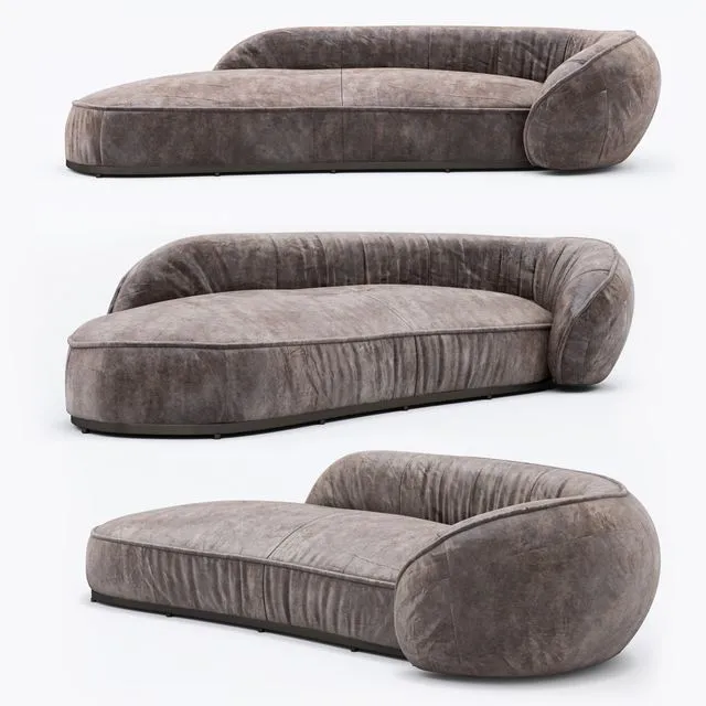 Baxter leon sofa 3D Model