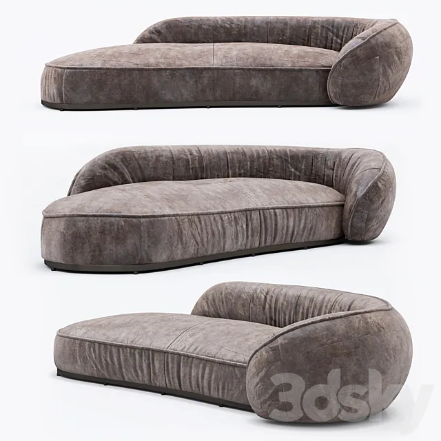 Baxter leon sofa 3D Model