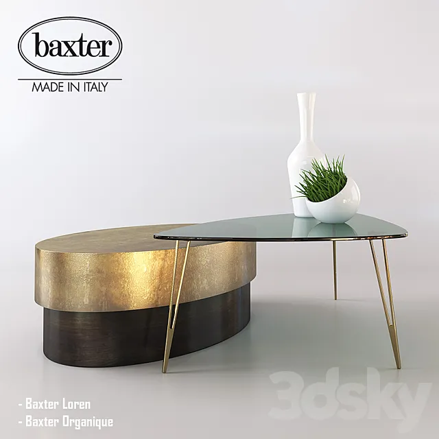Baxter – Loren – Organique 3D Model