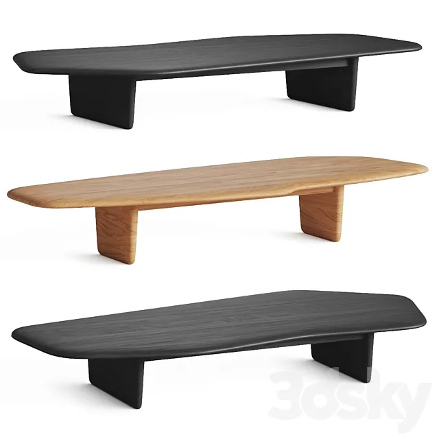 Baxter Nairobi Coffee Tables 3DModel
