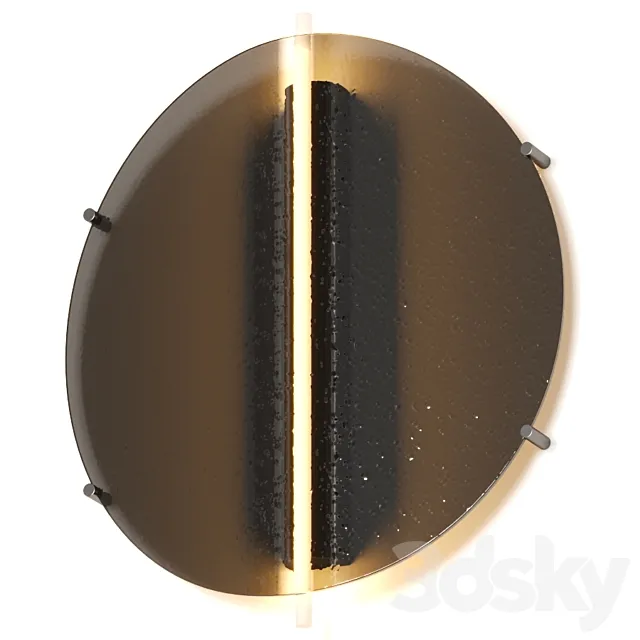 Baxter Nanda Wall Lamp 3D Model Baxter Nanda Wall Lamp 3D Model