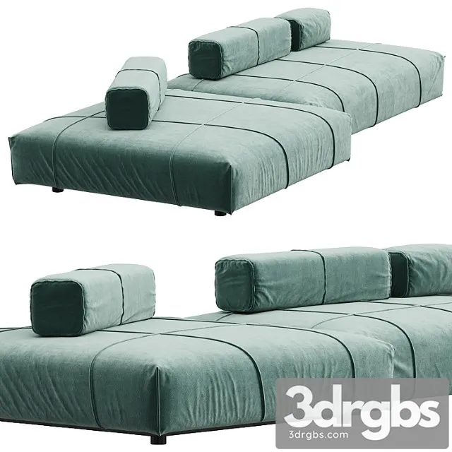 Baxter Panama Bold Sofa N2 Composition 3D Model Download Baxter Panama Bold Sofa N2 Composition 3D Model Download