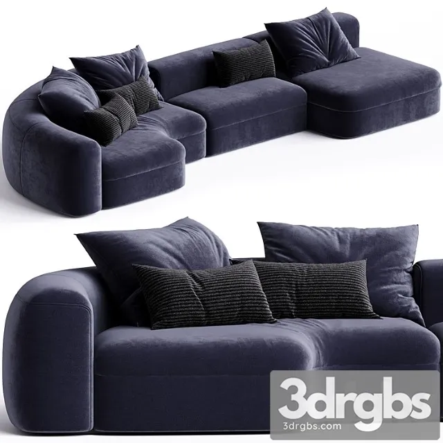 Baxter Piaf Sofa 6 3D Model Download Baxter Piaf Sofa 6 3D Model Download