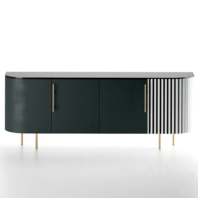 Baxter plissé 3D Model Baxter plissé 3D Model