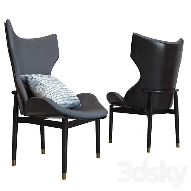 Baxter Poltrone Jorgen Roberto Lazzeroni Anno 3D Model Baxter Poltrone Jorgen Roberto Lazzeroni Anno 3D Model