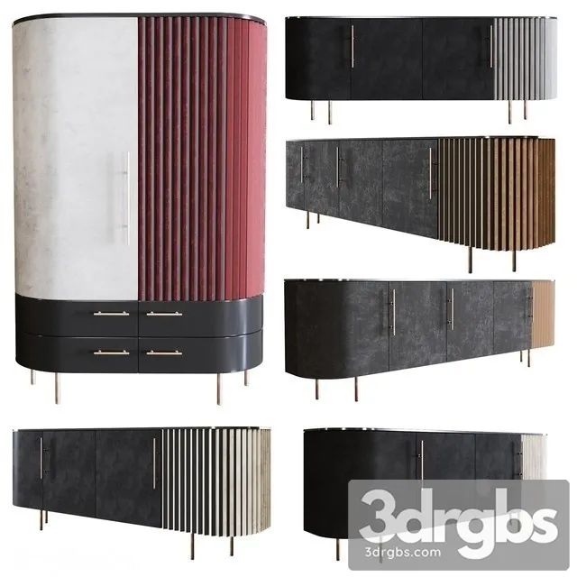 Baxter Set Plisse 3D Model Download Baxter Set Plisse 3D Model Download