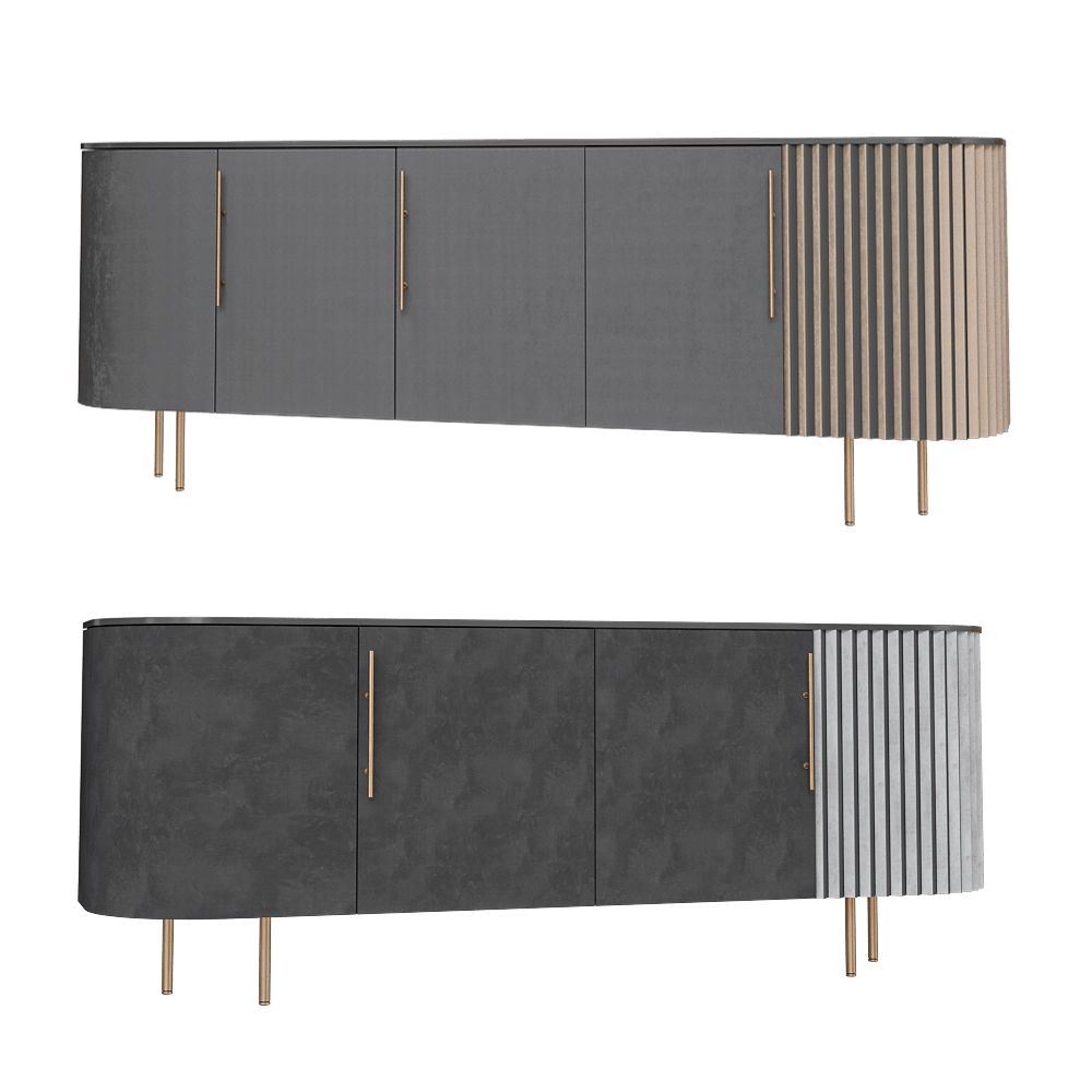 BAXTER – Sideboard Plisse 3D Model