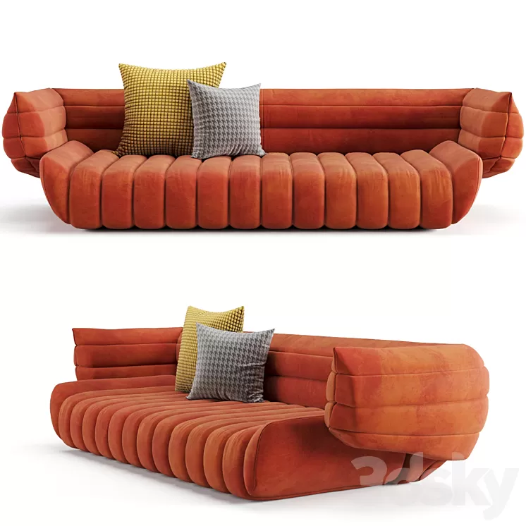 Baxter tactile sofa 3D Model