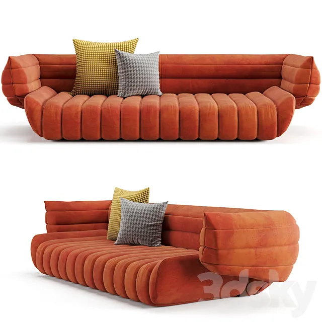 Baxter tactile sofa 3DModel
